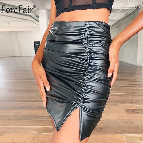 skirts forefair pu leather skirt ruched women autumn summer black high waist party club lady fashion short
skirts forefair pu leather skirt ruched women autumn summer black high waist party club lady fashion short