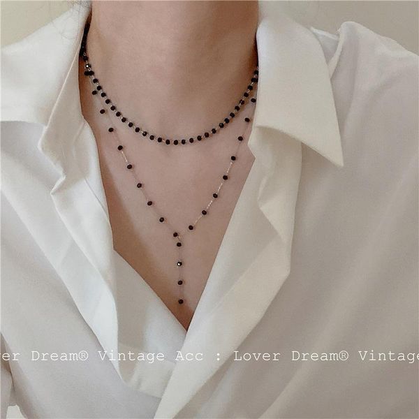 chokers 2021 vintage black color crystal beads choker necklace for women korean fashion simple geometric clavicle jewelry, Golden;silver
chokers 2021 vintage black color crystal beads choker necklace for women korean fashion simple geometric clavicle jewelry, Golden;silver