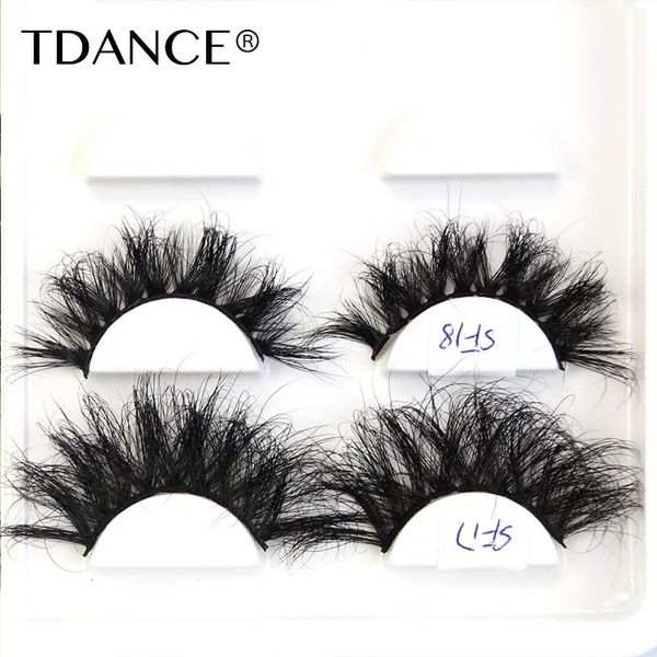 false eyelashes tdance 1 pair fluffy lashes 3d mink 25mm dramatic messy long makeup soft handmade reusable lash
false eyelashes tdance 1 pair fluffy lashes 3d mink 25mm dramatic messy long makeup soft handmade reusable lash