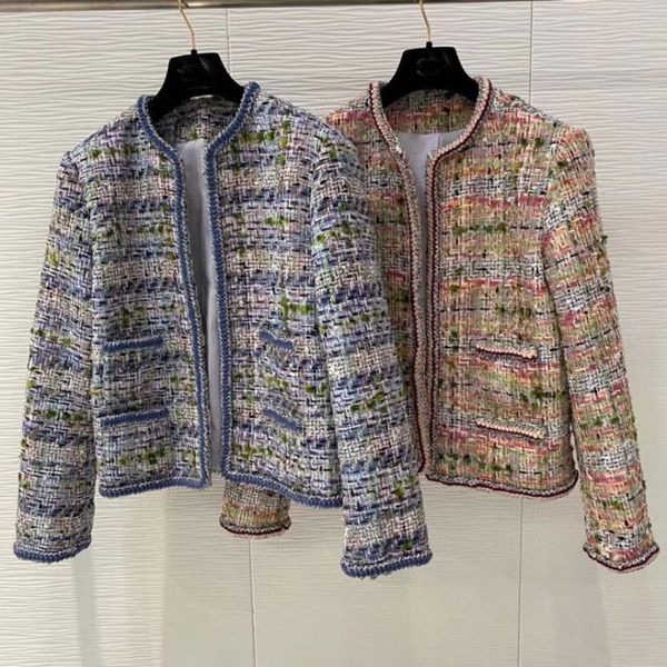 women's jackets 2021fw autumn women luxury tweed jacket ovecoat ladies fashion coat 2 color rmsx 8.29, Black;brown
women's jackets 2021fw autumn women luxury tweed jacket ovecoat ladies fashion coat 2 color rmsx 8.29, Black;brown