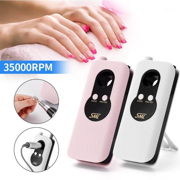 35000rpm rechargeable nail drill machine portable electric polish set manicure pedicure polisher art tools1 
35000rpm rechargeable nail drill machine portable electric polish set manicure pedicure polisher art tools1