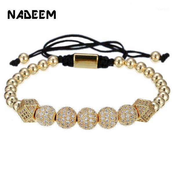 charm bracelets 2021 fashion women men bracelet pave cz luxury rhombus ball copper beads braiding bangle jewelry gift1, Golden;silver
charm bracelets 2021 fashion women men bracelet pave cz luxury rhombus ball copper beads braiding bangle jewelry gift1, Golden;silver