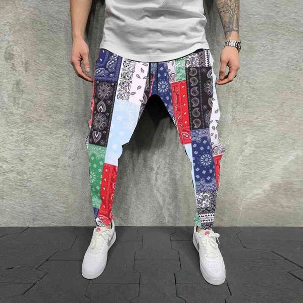 men's pants 2021 spring summer fashion mans trousers vintage print hip hop male harem casual patchwork drawstring pencil for men t, Black
men's pants 2021 spring summer fashion mans trousers vintage print hip hop male harem casual patchwork drawstring pencil for men t, Black