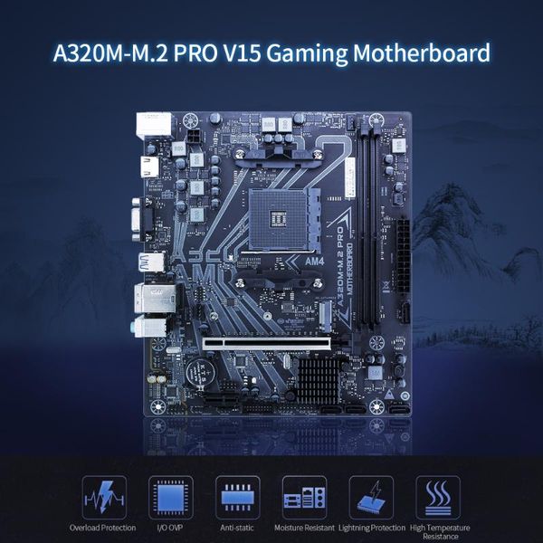 motherboards colorful a320m-m.2 pro v15 motherboard gaming mainboard support amd am4 socket ryzen 3000 /2000/1000 series processors
motherboards colorful a320m-m.2 pro v15 motherboard gaming mainboard support amd am4 socket ryzen 3000 /2000/1000 series processors