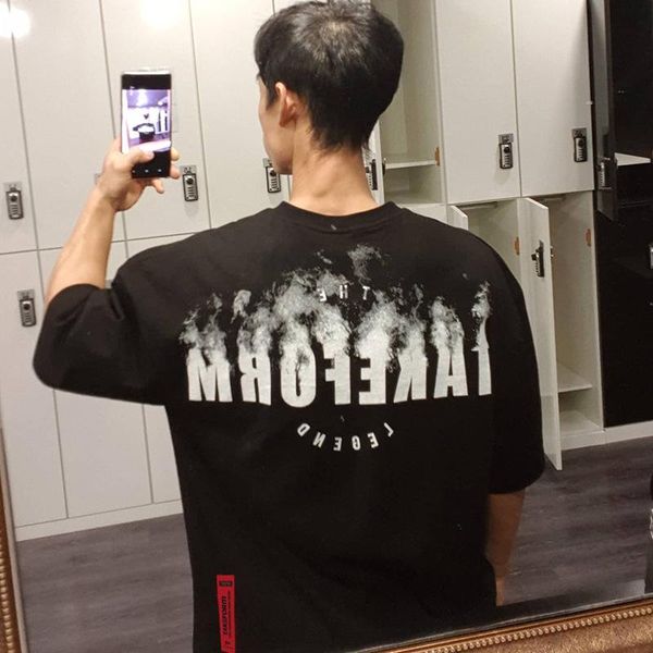 men's t-shirts 2021 summer breathable and comfortable back text printing fashion t-shirt outdoor jogging fitness training, White;black
men's t-shirts 2021 summer breathable and comfortable back text printing fashion t-shirt outdoor jogging fitness training, White;black
