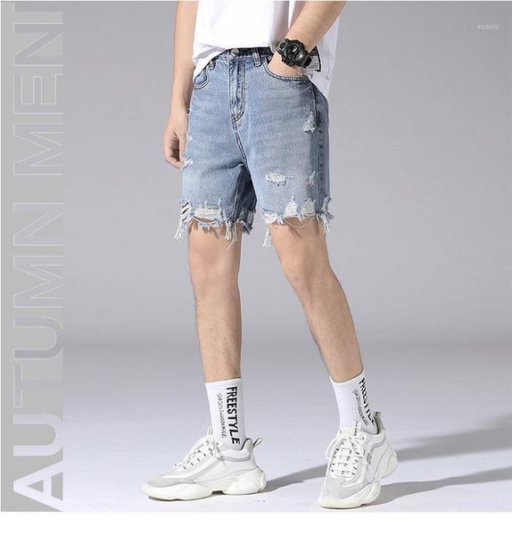 men's jeans young light blue pantalon hombre denim shorts knee length short straight pants men ripped homme summer casual
men's jeans young light blue pantalon hombre denim shorts knee length short straight pants men ripped homme summer casual