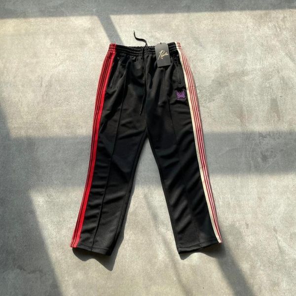 needles pants men women 1:1 butterfly embroidered logo sweatpants track trousers men's, Black
needles pants men women 1:1 butterfly embroidered logo sweatpants track trousers men's, Black