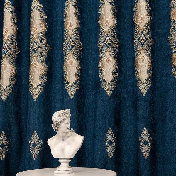 curtain & drapes european-style high-end embroidery curtains thickened chenille blackout for living room and bedroom customized products
curtain & drapes european-style high-end embroidery curtains thickened chenille blackout for living room and bedroom customized products