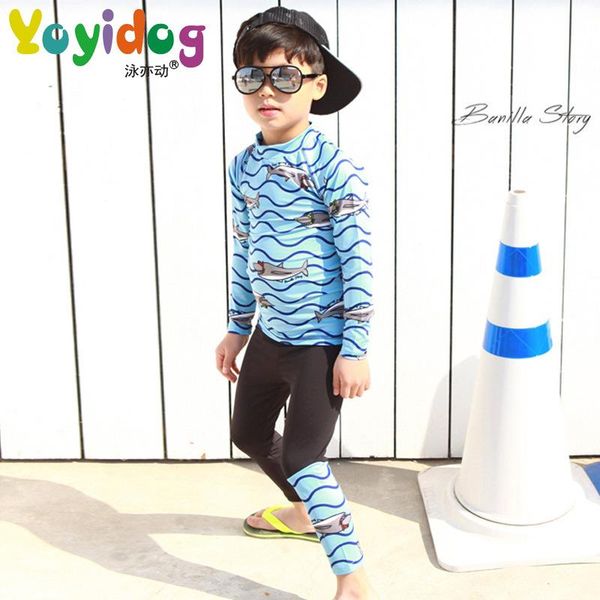 one-piece suits boys rash guards 1-10 y kids one piece swimsuit yellow light blue fish print children long sleeve swimswear surfing suit
one-piece suits boys rash guards 1-10 y kids one piece swimsuit yellow light blue fish print children long sleeve swimswear surfing suit