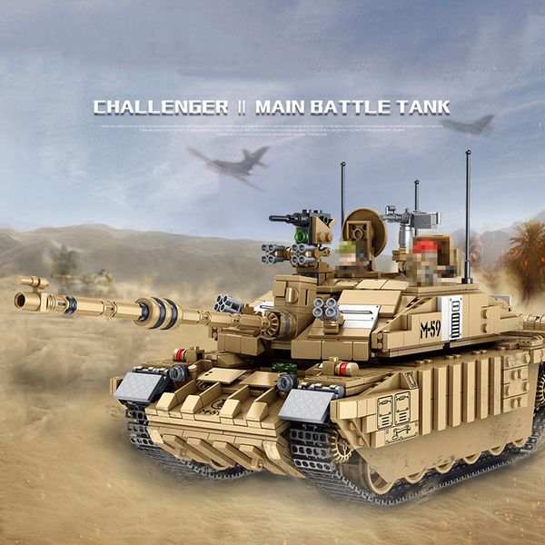educational 1:28 challenger ii main battle tank model kits building blocks bricks military toy
educational 1:28 challenger ii main battle tank model kits building blocks bricks military toy