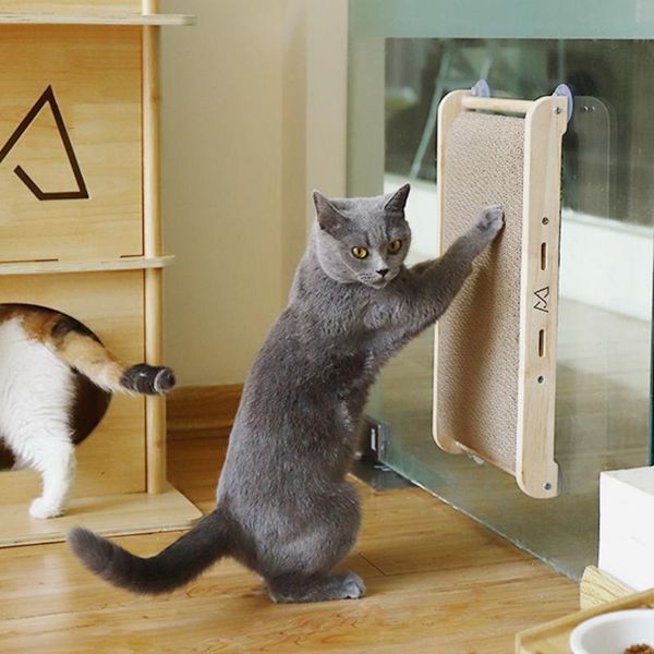 cat toys pet corrugated paper scratching scraper board solid wood vertical grinding claw nail home sofa anti scratch toy
cat toys pet corrugated paper scratching scraper board solid wood vertical grinding claw nail home sofa anti scratch toy