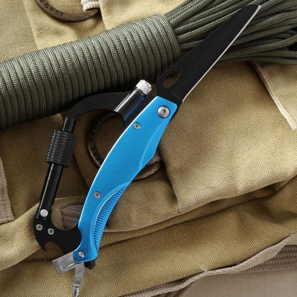 cords, slings and webbing 8-in-1 aluminum alloy carabiner with led outdoor climbing camping locking hook screw keychain survival
cords, slings and webbing 8-in-1 aluminum alloy carabiner with led outdoor climbing camping locking hook screw keychain survival
