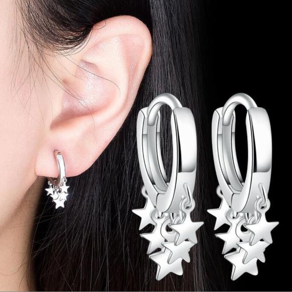 hoop & huggie smtcat 925 sterling silver woman fine jewelry earrings golden rose gold star tassel, Golden;silver
hoop & huggie smtcat 925 sterling silver woman fine jewelry earrings golden rose gold star tassel, Golden;silver