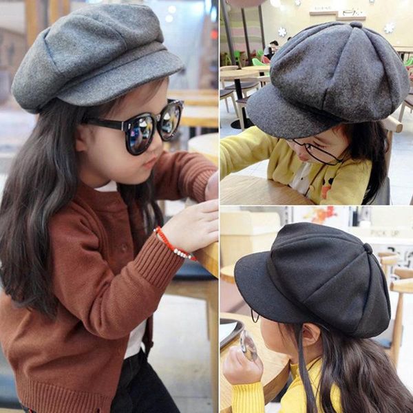 hair accessories children's hat autumn and winter girls beret baby octagonal woolen boy cap gorras bone casquette beanie sombrero, Slivery;white
hair accessories children's hat autumn and winter girls beret baby octagonal woolen boy cap gorras bone casquette beanie sombrero, Slivery;white