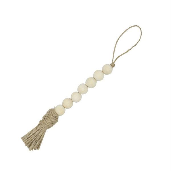 2021 natural wooden tassel bead string chain hand made wood farmhouse decoration beads with tassel hemp rope home decor wall hanging
2021 natural wooden tassel bead string chain hand made wood farmhouse decoration beads with tassel hemp rope home decor wall hanging