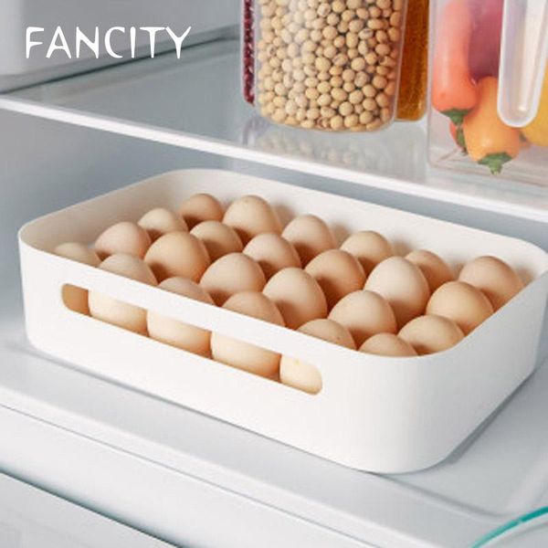 egg storage box refrigerator sorting household 24 compartments with rack tray plastic bottles & jars
egg storage box refrigerator sorting household 24 compartments with rack tray plastic bottles & jars