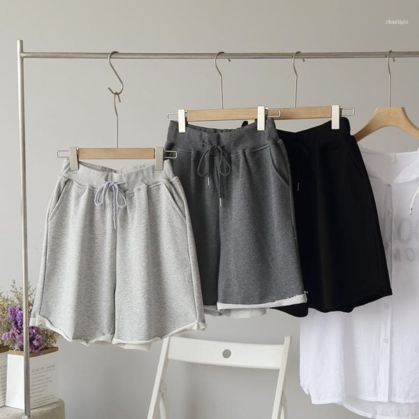 chic loose high waist women shorts 2021 pockets elastic basic korean style streetwear wide leg female solid short pants1, White;black
chic loose high waist women shorts 2021 pockets elastic basic korean style streetwear wide leg female solid short pants1, White;black