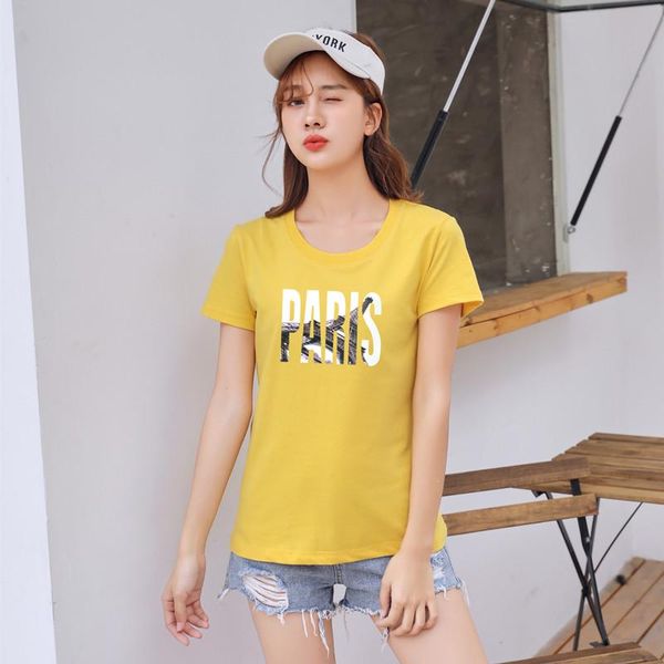 women's t-shirt short-sleeved 2021 cute print pattern all-match loose round neck cotton multicolor summer clot, White
women's t-shirt short-sleeved 2021 cute print pattern all-match loose round neck cotton multicolor summer clot, White