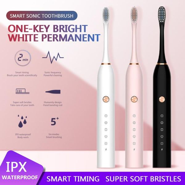 smart electric toothbrush ultrasonic sonic blue-ray whitening 4 mode clean massage vibration waterproof teeth brush
smart electric toothbrush ultrasonic sonic blue-ray whitening 4 mode clean massage vibration waterproof teeth brush