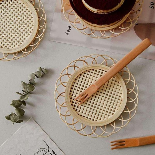 mats & pads japanese style drink cup coasters bamboo woven saucer mat non-slip pot holder rattan dining table placemats
mats & pads japanese style drink cup coasters bamboo woven saucer mat non-slip pot holder rattan dining table placemats