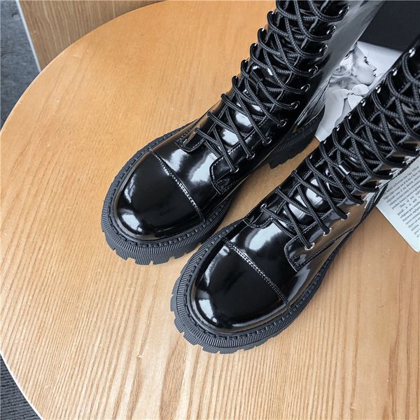 asumer fashion women's genuine leather shoes cross tied zip thick autumn heel high boots, Black
asumer fashion women's genuine leather shoes cross tied zip thick autumn heel high boots, Black