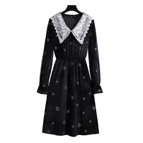 casual dresses floral printed velvet for women autumn and winter doll collar long sleeve elastic waist plus size clothing 6xl, Black;gray
casual dresses floral printed velvet for women autumn and winter doll collar long sleeve elastic waist plus size clothing 6xl, Black;gray