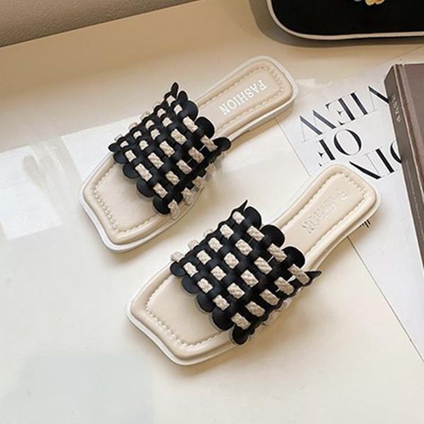 slippers summer women home 2021 square-head outdoor casual ladies shoes non-slip flats female sandals womans beach shoe, Black
slippers summer women home 2021 square-head outdoor casual ladies shoes non-slip flats female sandals womans beach shoe, Black