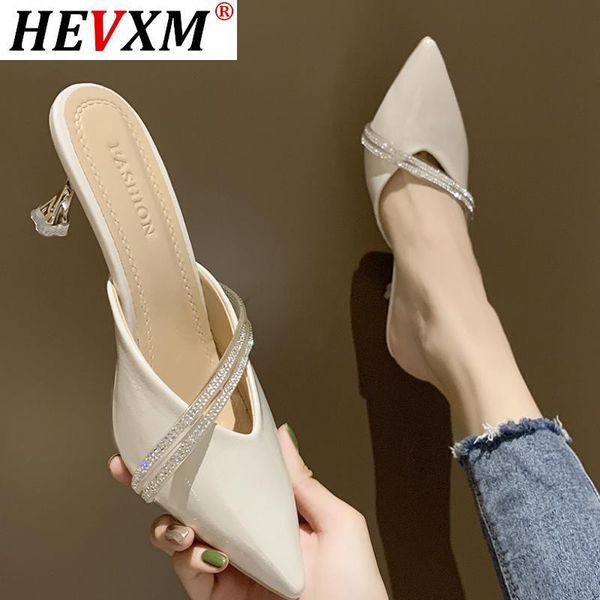 dress shoes hevxm slippers women summer cover toe female slides fashion heeled thin heels 2021 pointed jelly luxury high zapatos mujer, Black
dress shoes hevxm slippers women summer cover toe female slides fashion heeled thin heels 2021 pointed jelly luxury high zapatos mujer, Black
