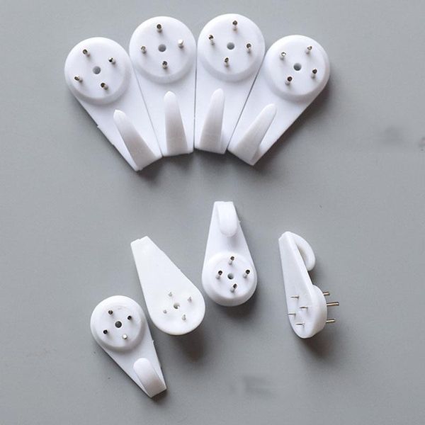 hooks & rails 10pcs/pack plastic painting po frame hook multi-function invisible wall mount picture nail mirror hanging hanger
hooks & rails 10pcs/pack plastic painting po frame hook multi-function invisible wall mount picture nail mirror hanging hanger