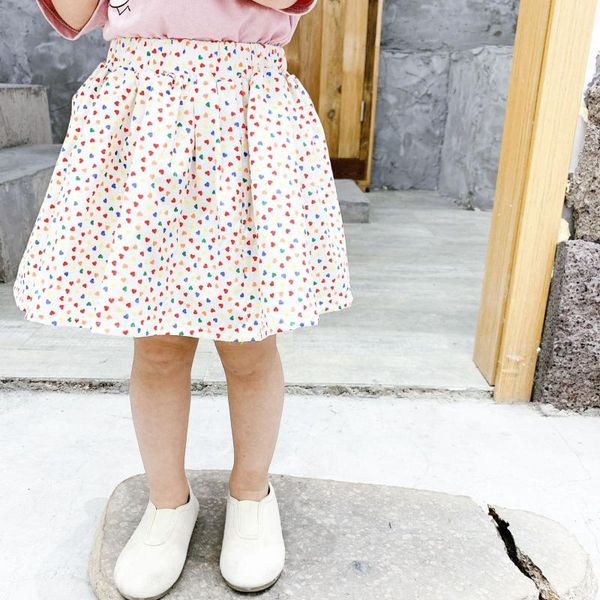 children clothing spring and summer girls half dress korean color love cotton inner cute skirts, Blue
children clothing spring and summer girls half dress korean color love cotton inner cute skirts, Blue