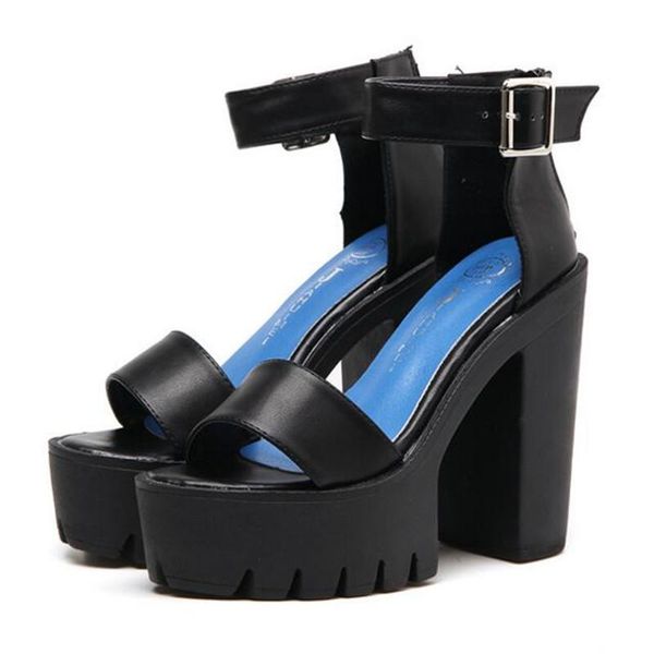 white summer sandal shoes for women 2021 arrival thick heels sandals platform casual russian, Black
white summer sandal shoes for women 2021 arrival thick heels sandals platform casual russian, Black