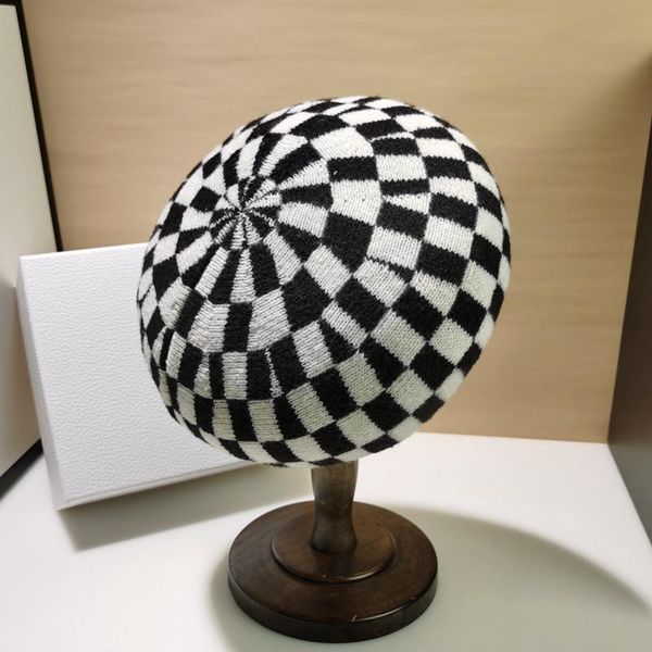 beanies cyber celebrity hand knitting beret hat ladies checkerboard pumpkin fall winter black white plaid painter cap boinas
beanies cyber celebrity hand knitting beret hat ladies checkerboard pumpkin fall winter black white plaid painter cap boinas