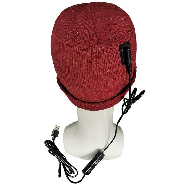 autumn and winter knitted warm hat usb chargings outdoor sports ski cap anti electric heating heated beanie cycling caps & masks, Black
autumn and winter knitted warm hat usb chargings outdoor sports ski cap anti electric heating heated beanie cycling caps & masks, Black