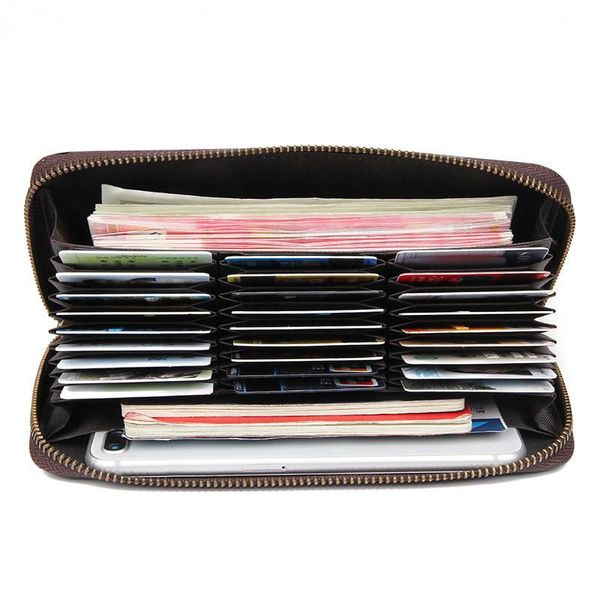women men genuine leather long wallet male female general rfid card purse clutch coin holders wallets, Red;black
women men genuine leather long wallet male female general rfid card purse clutch coin holders wallets, Red;black