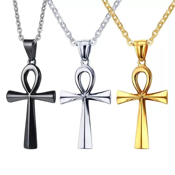 316 stainless steel pendant anka fashion africa agypt ancient egyptian power of life cross religious necklace coptic the symbol ankh, Silver
316 stainless steel pendant anka fashion africa agypt ancient egyptian power of life cross religious necklace coptic the symbol ankh, Silver