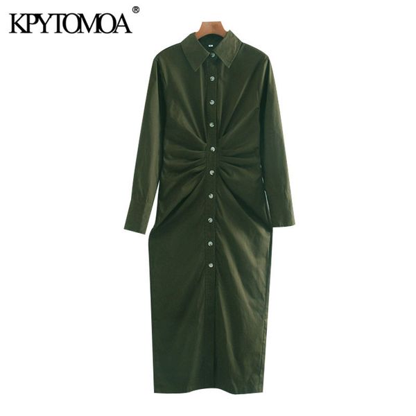women chic fashion pleated midi shirt dress vintage long sleeve button-up female dresses vestidos mujer 210416, Black;gray
women chic fashion pleated midi shirt dress vintage long sleeve button-up female dresses vestidos mujer 210416, Black;gray