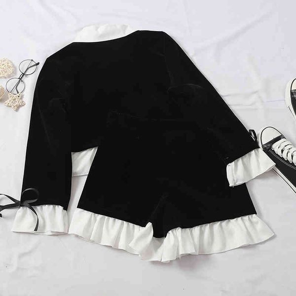women's shorts deat women's arrivals slobber bow temperament two garments spring fashion set summer 11d381 xug8, White;black
women's shorts deat women's arrivals slobber bow temperament two garments spring fashion set summer 11d381 xug8, White;black