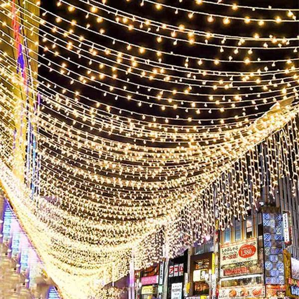colorful star led flashing string lights all over the sky outdoor waterproof decoration lighting scene layout
colorful star led flashing string lights all over the sky outdoor waterproof decoration lighting scene layout