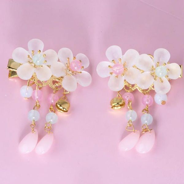 hair accessories chinese style girl's hairpin headdress antiquity decoration children's ornament flower edge clip ancient costume, Slivery;white
hair accessories chinese style girl's hairpin headdress antiquity decoration children's ornament flower edge clip ancient costume, Slivery;white