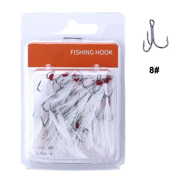 fishing hooks 20pcs/set three body boat feather artificial lure accessories sports durable tackle hook trap seawater outdoor equipment
fishing hooks 20pcs/set three body boat feather artificial lure accessories sports durable tackle hook trap seawater outdoor equipment
