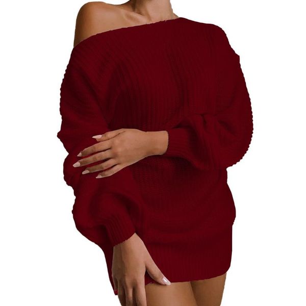 casual dresses fashion women autumn winter sweater dress solid lantern sleeve off shoulder long sleeves warm knitted mini night club, Black;gray
casual dresses fashion women autumn winter sweater dress solid lantern sleeve off shoulder long sleeves warm knitted mini night club, Black;gray