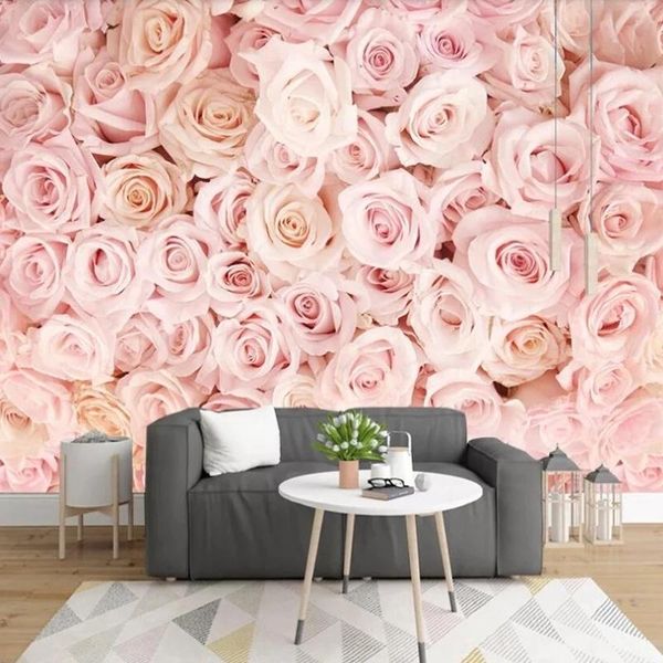 wallpapers custom 3d mural painting pink rose flower modern interior bedroom living room non woven embossed self adhesive wallpaper decor
wallpapers custom 3d mural painting pink rose flower modern interior bedroom living room non woven embossed self adhesive wallpaper decor