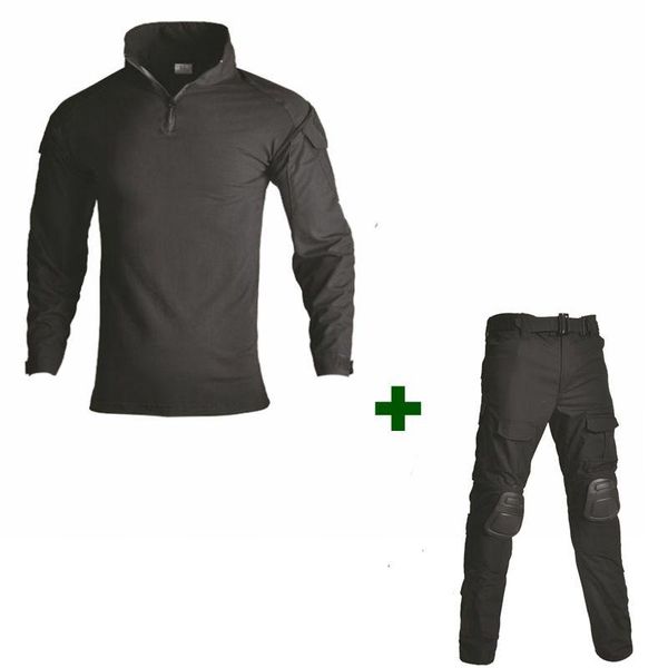 hunting sets military army combat training suit mens tactical camouflage ghillie outdoor paintball shirt + pants, Camo
hunting sets military army combat training suit mens tactical camouflage ghillie outdoor paintball shirt + pants, Camo