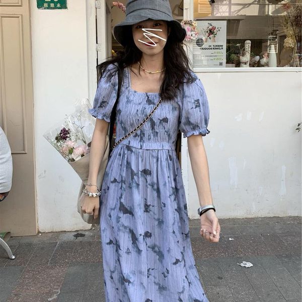 casual dresses 2021 summer 'run happily' fixed dye treasure gao tie dress, Black;gray
casual dresses 2021 summer 'run happily' fixed dye treasure gao tie dress, Black;gray