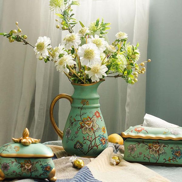 vases american retro pattern green ceramic flower vase hydroponics modern art desk garden plant pot holder home decoration
vases american retro pattern green ceramic flower vase hydroponics modern art desk garden plant pot holder home decoration