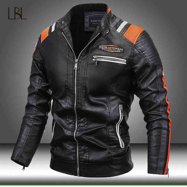 men winter new causal vintage coat mens autumn zipper dign motor biker pu leather et male baseball outwear, Black
men winter new causal vintage coat mens autumn zipper dign motor biker pu leather et male baseball outwear, Black