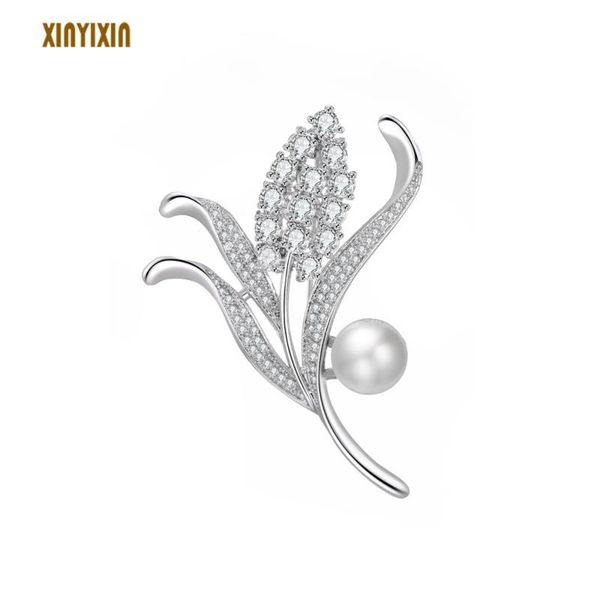 pins, brooches color luxury big pearl cubic zirconia brooch for women elegant wheat ears flower fashion jewelry dress suit accessory, Gray
pins, brooches color luxury big pearl cubic zirconia brooch for women elegant wheat ears flower fashion jewelry dress suit accessory, Gray