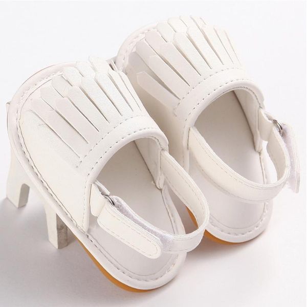 summer baby girls beach sandals tassel anti slip crib shoes soft sole prewalkers, Black;red
summer baby girls beach sandals tassel anti slip crib shoes soft sole prewalkers, Black;red