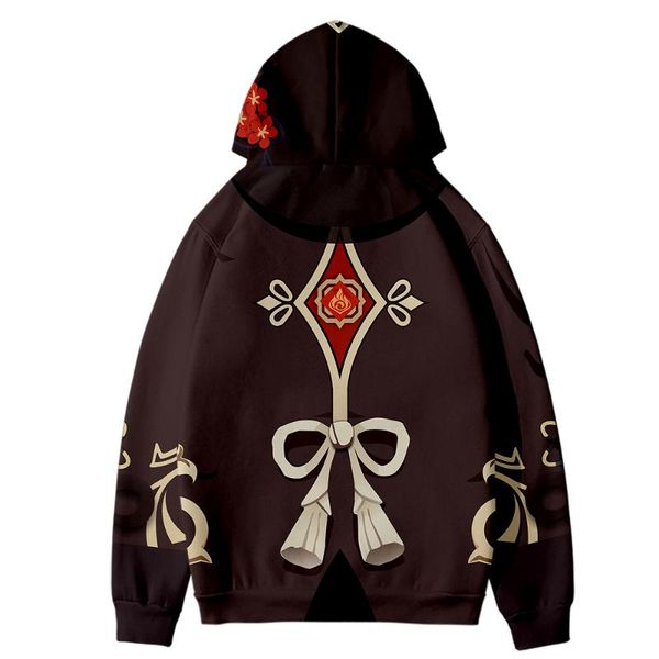 men's hoodies & sweatshirts genshin impact cosplay hoodie hu tao fall winer suit sportswear hooded youthful kawaii japan women/men the, Black
men's hoodies & sweatshirts genshin impact cosplay hoodie hu tao fall winer suit sportswear hooded youthful kawaii japan women/men the, Black