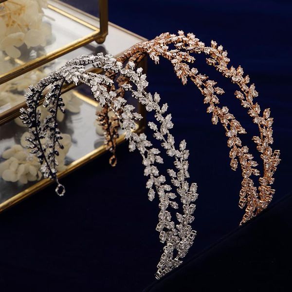 hair clips & barrettes irregular cz zircon wedding tiaras crowns headbands crystal evening hairbands brides accessories prom jewelry, Golden;silver
hair clips & barrettes irregular cz zircon wedding tiaras crowns headbands crystal evening hairbands brides accessories prom jewelry, Golden;silver